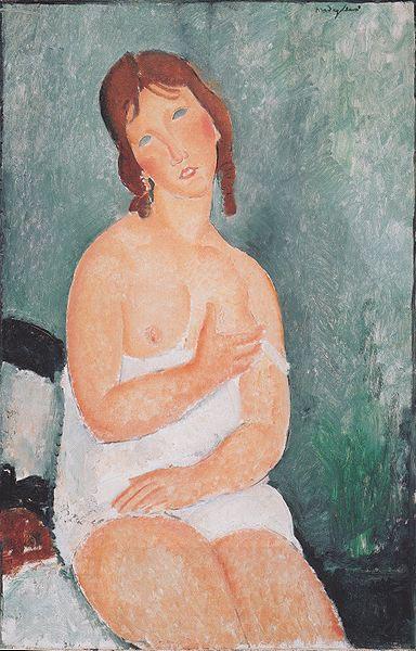 Amedeo Modigliani Junge Frau im Hemd China oil painting art